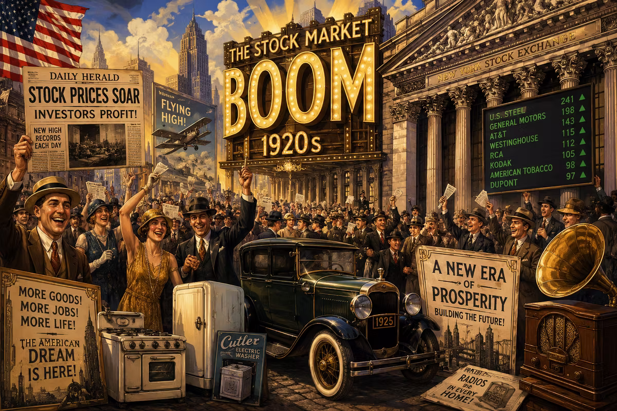 13. Lesson Plans from the Roaring 1920's: The Stock Market Boom