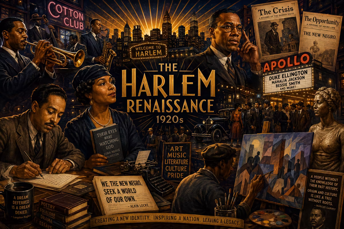 6. Lesson Plans from the Roaring 1920's: The Harlem Renaissance (1920s)