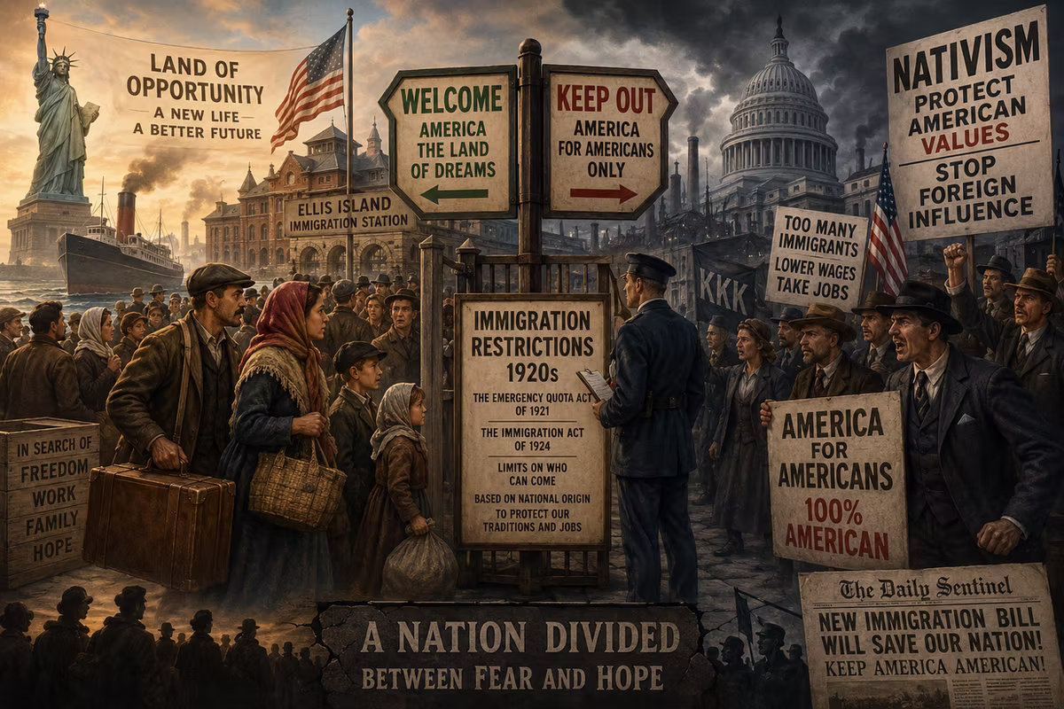 10. Lesson Plans from the Roaring 1920's: Immigration Restrictions and Nativism