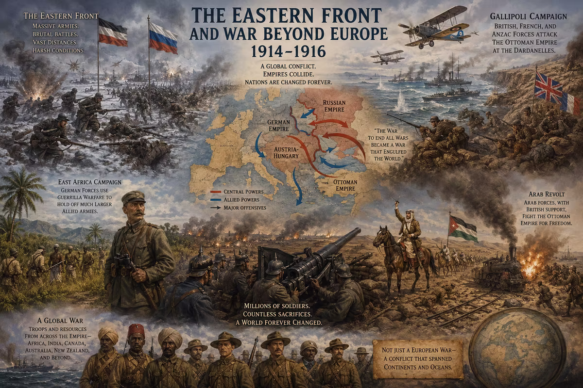 10. Lesson Plan from World War I: The Eastern Front and War Beyond Europe (1914–1916)