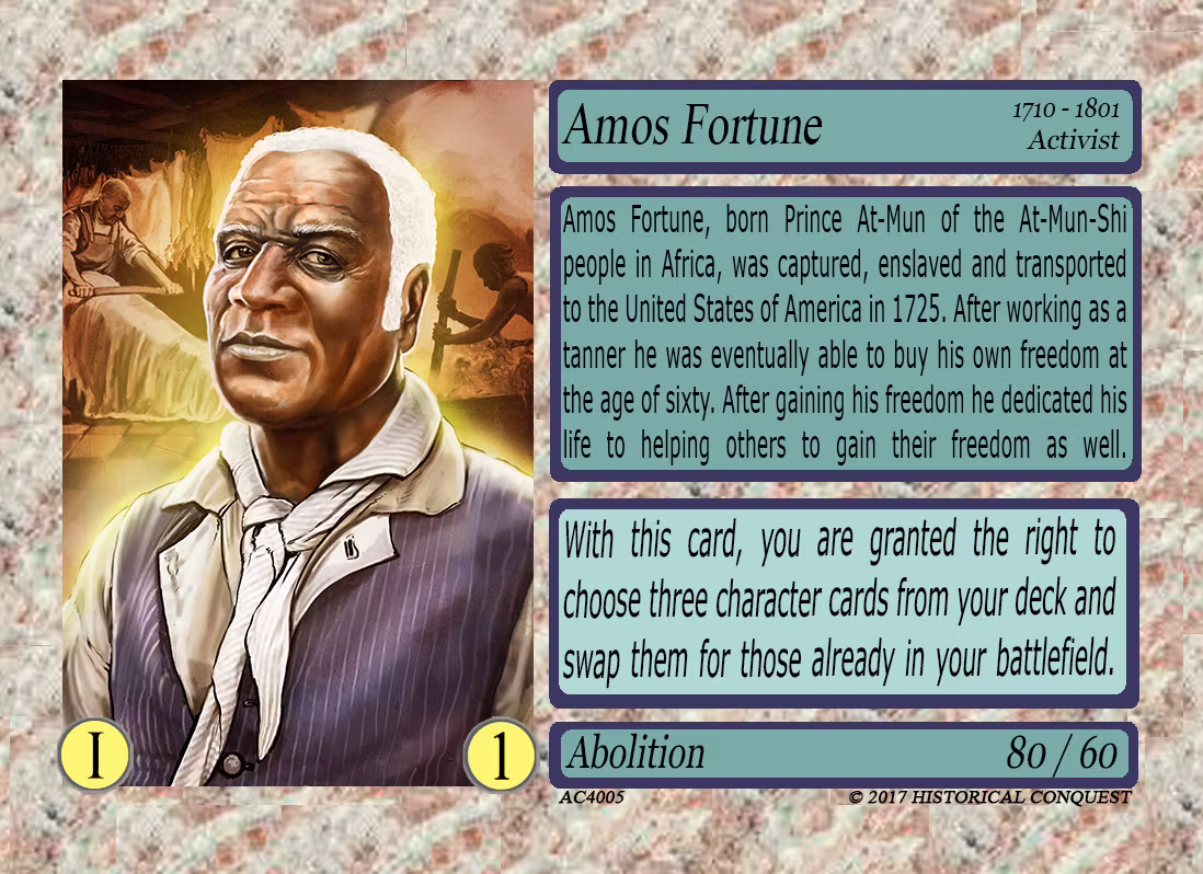 The Mystery of Amos Fortune's Daughter...