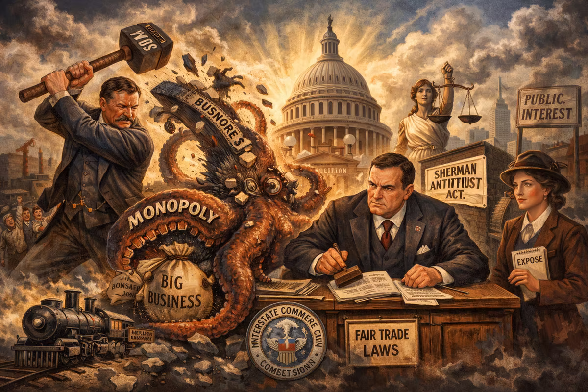 7. Lesson Plan from the Progressive Era: Trust-Busting and Corporate Regulation (c. 1900–1912)