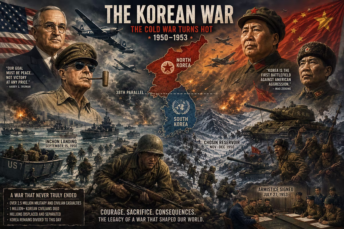 6. Lessons from Cold War: The Korean War: The Cold War Turns Hot (1950–1953)