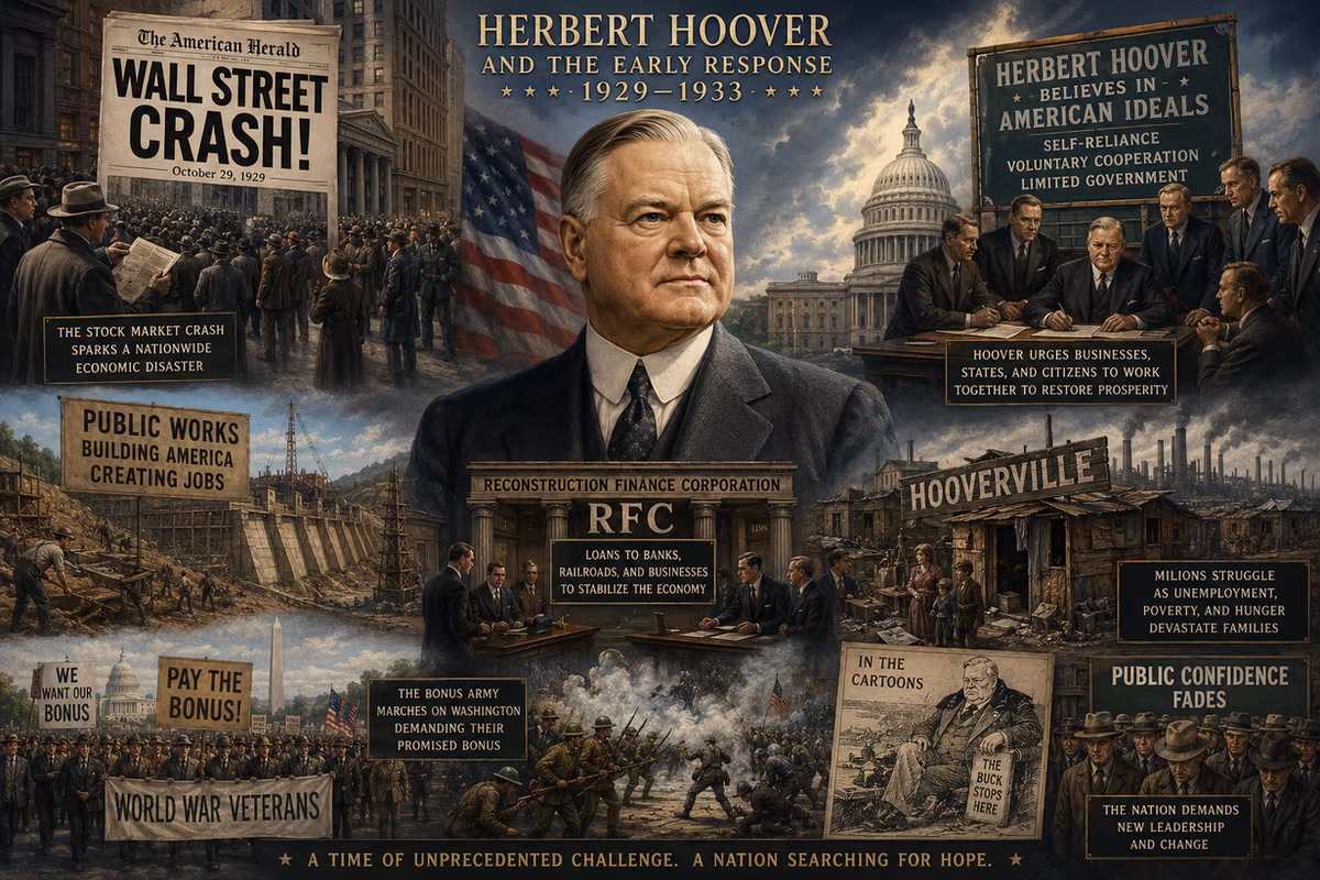 8. Lesson Plans from the Great Depression: President Herbert Hoover and the Early Response (1929–1933)