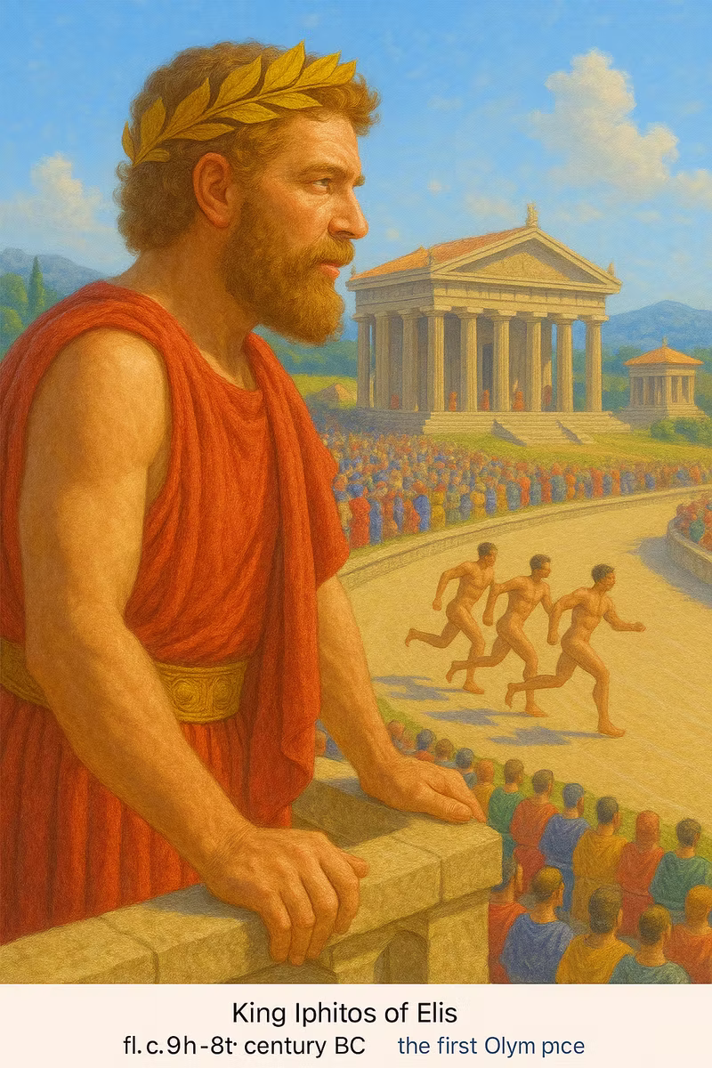 7. Heroes and Villains of Ancient Greece: The Introduction of the Ancient Olympic Games (776 BC)