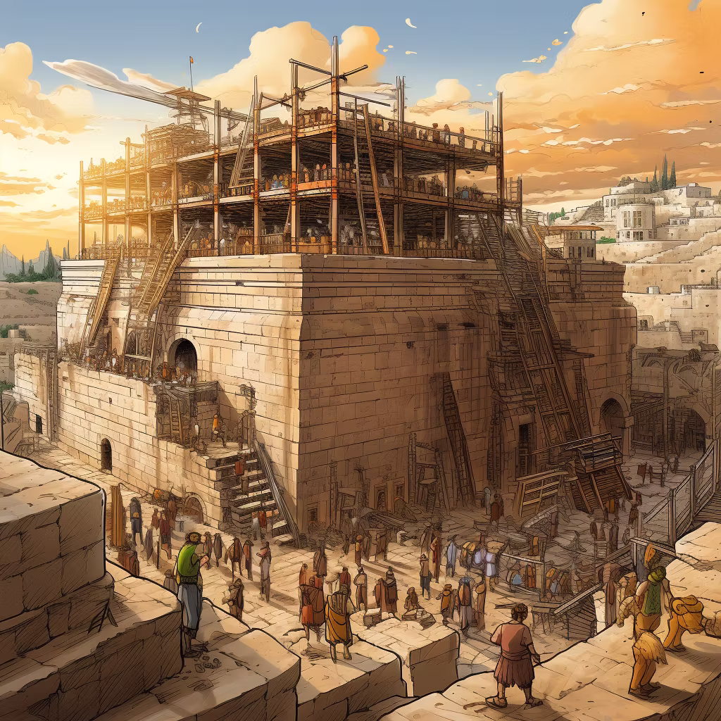 Lesson Plans Around the History of the Bible: The Construction of Solomon's Temple