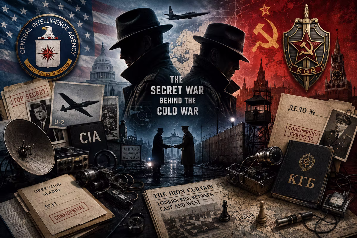 8. Lessons from Cold War: Spies, the CIA, KGB, and the Secret Cold War