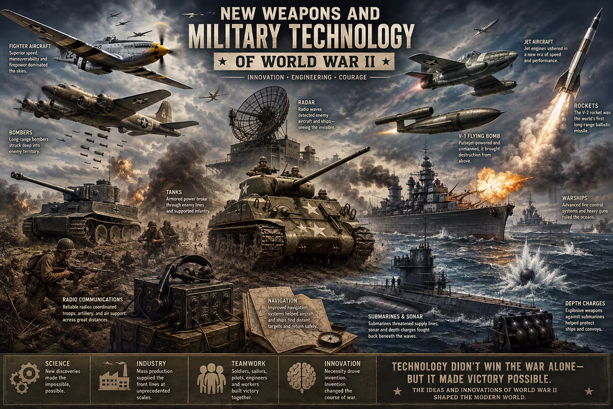 14. Lessons from World War II: New Weapons and Military Technology