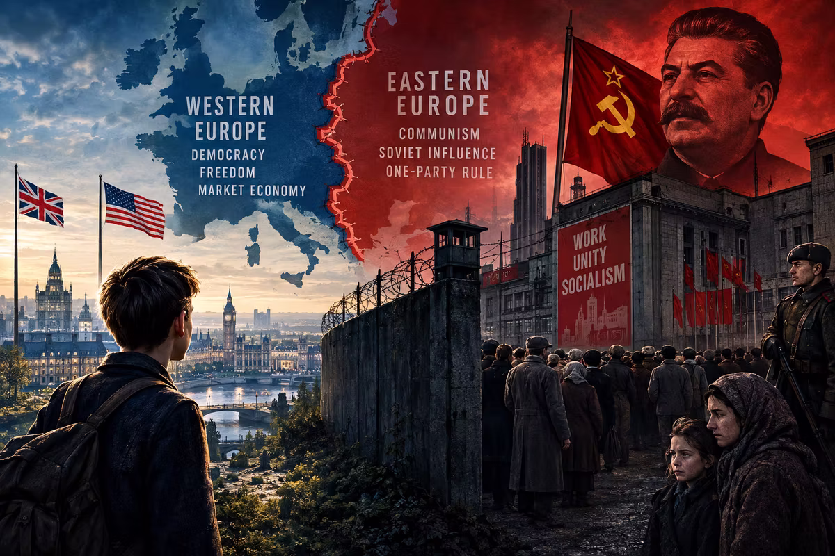 2. Lessons from Cold War: Iron Curtain: Communism Takes Hold in Eastern Europe