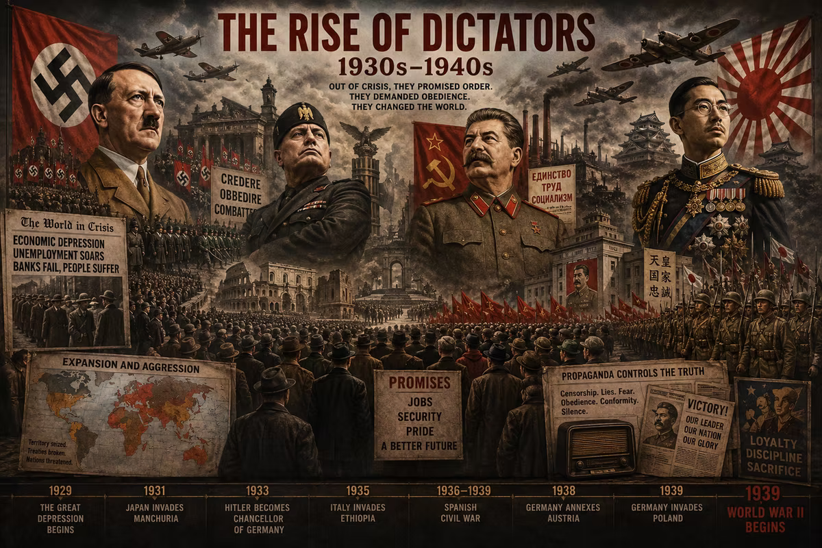 2. Lessons from World War II: Chapter 2: The Rise of Dictators (1930s–1940s)