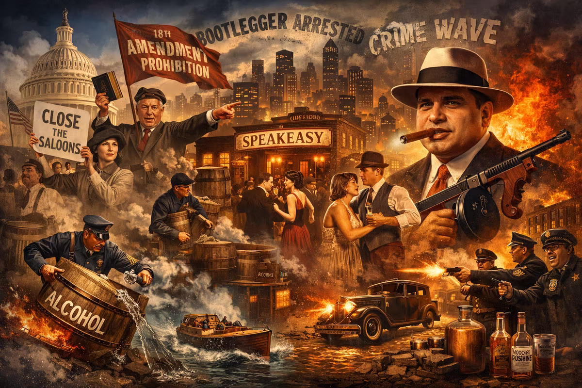 15. Lesson Plan from the Progressive Era: Prohibition and Its Unintended Consequences