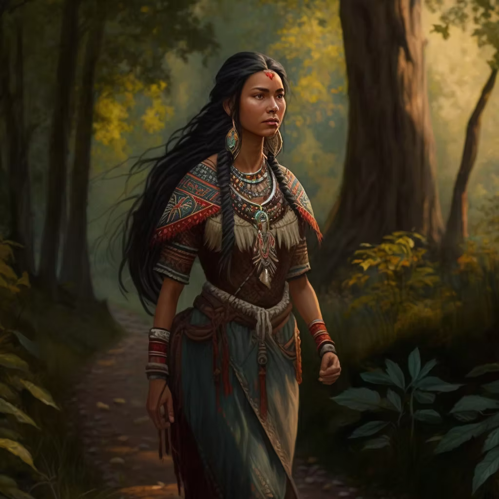 Pocahontas (1595/1596 – 1617) (W8:D2)