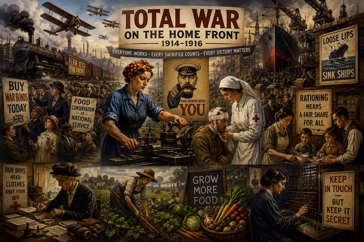 11. Lesson Plan from World War I: Total War on the Home Front (1914–1916)