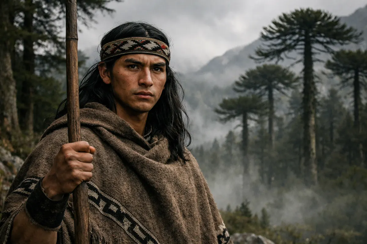 Lautaro, the young Mapuche war leader