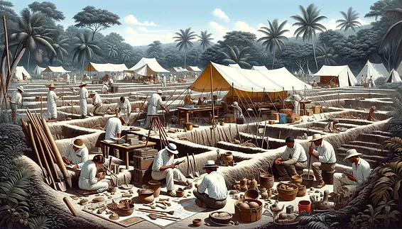 Excavating a Caribbean site — the first islanders are known only from the ground