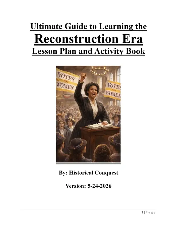 The History of the Reconstruction Era