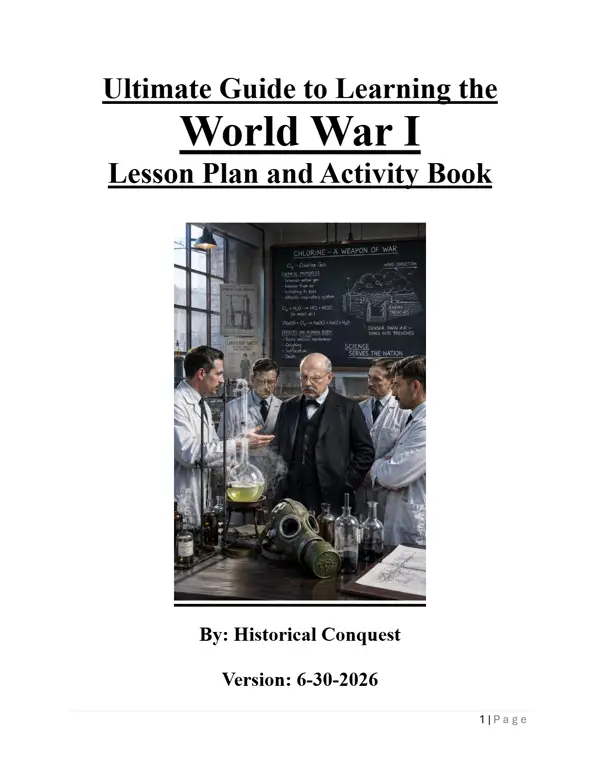 The History of World War I